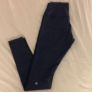 Lululemon Wunder under navy blue 6